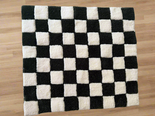 "Check Yourself" Rug